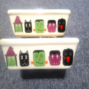 Cute Halloween Bakeware Distributed by Michael's~Decorative~Serving Dishes